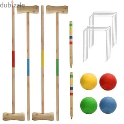 german store croquet set 2-4 player