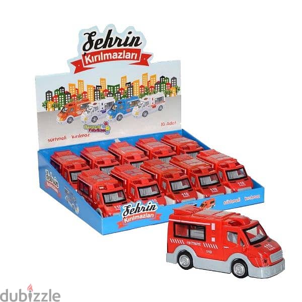 Friction Fire Truck Small Cars 0
