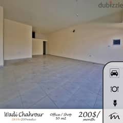Wadi Chahrour | Brand New 50m² Shop / Office | Ground Floor | Parking