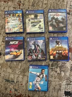 PS4 games for sale or trade 0