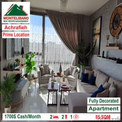 Apartment for rent in Achrafieh with a Prime Location!!!! 0