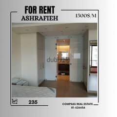 A Beautiful Semi Furnished Apartment for Rent in Ashrafieh
