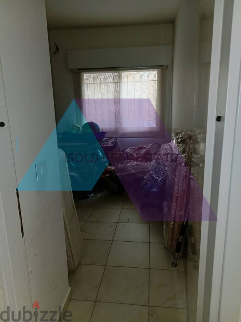 Fully furnished 180 m2 GF apartment with  terrace for rent in Zikrit 11