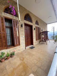 200 Sqm+ 50 Sqm Garden | Furnished apartment for rent in Beit Meri