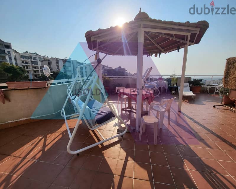 230m2 duplex apartment+90m2 terrace+open view for sale in Dik El Mehdi 3