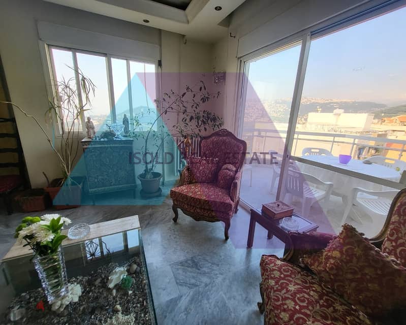 230m2 duplex apartment+90m2 terrace+open view for sale in Dik El Mehdi 6