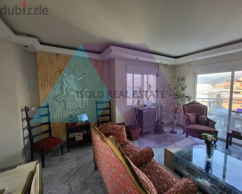 230m2 duplex apartment+90m2 terrace+open view for sale in Dik El Mehdi 7