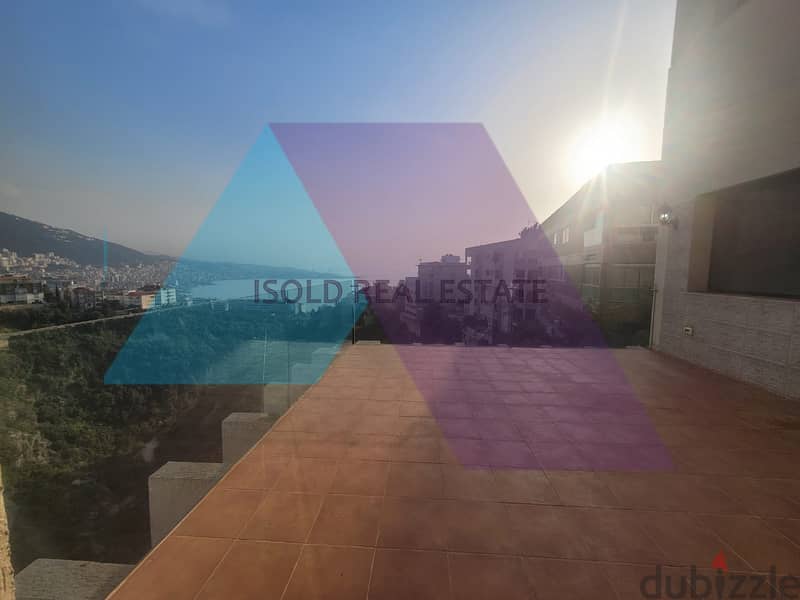 Luxurious Furnished 400 m2 duplex apartment +terrace for rent in Adma 3