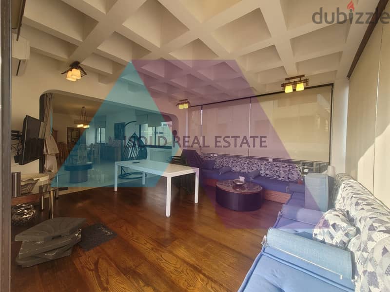 Luxurious Furnished 400 m2 duplex apartment +terrace for rent in Adma 9