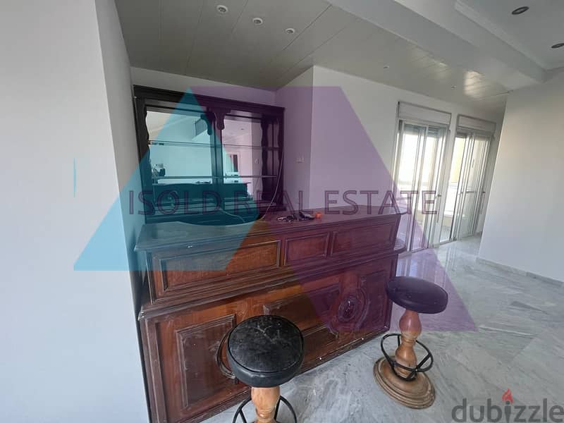 240 m2 duplex apartment + open mountain view for sale in Zouk Mosbeh 4