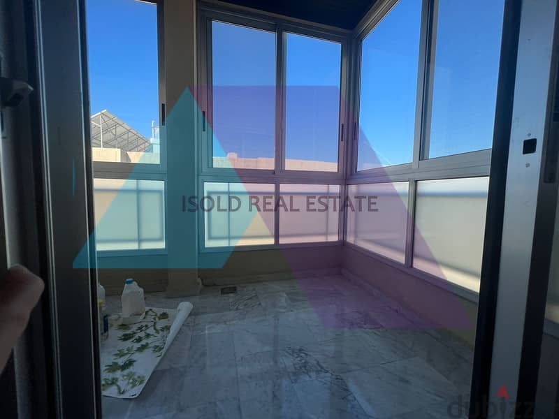 240 m2 duplex apartment + open mountain view for sale in Zouk Mosbeh 7