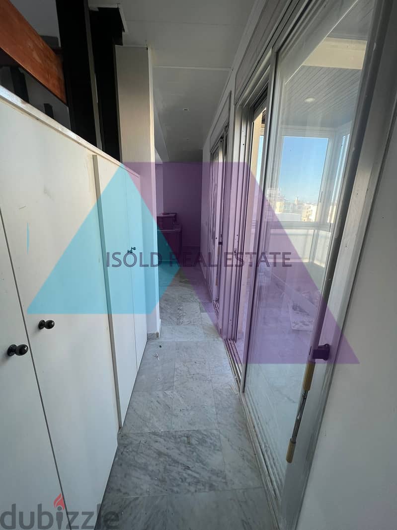240 m2 duplex apartment + open mountain view for sale in Zouk Mosbeh 12