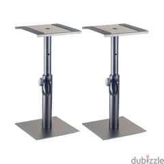 Stagg Two Height-Adjustable Monitor or Light Stands (short) 0