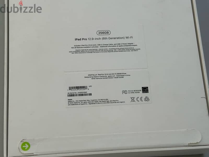 IPad Pro 12.9 Inch M2 256Gb brand new sealed Apple warranty 2