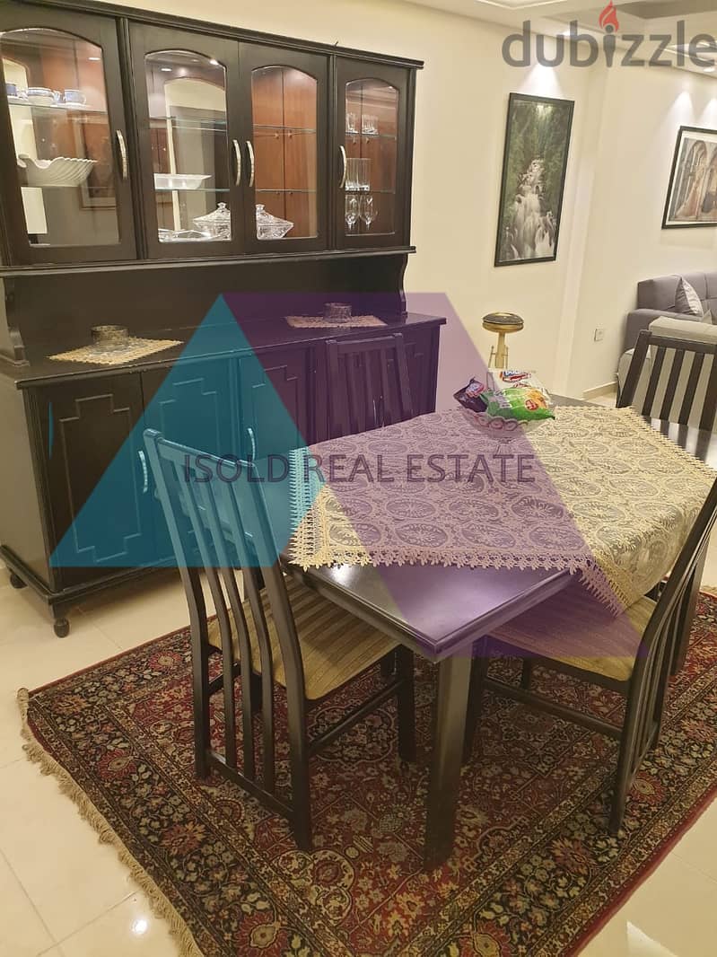 Fully furnished 100 m2 apartment for rent in Forn el Chebak 3