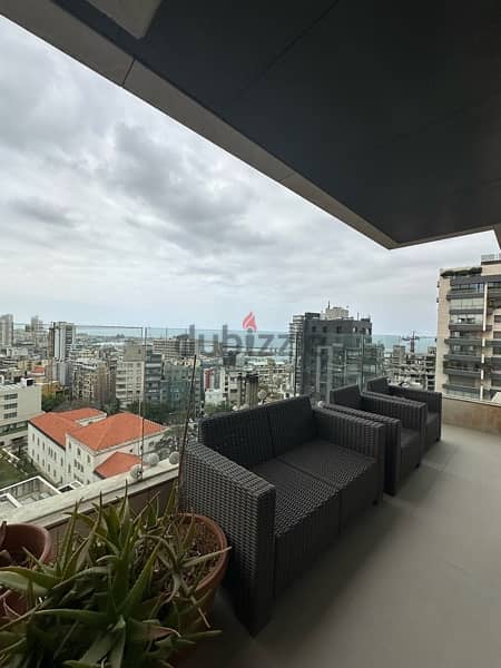 HOT DEAL! Luxury Apartment For Rent In Achrafieh | Open Views/Balcony 2