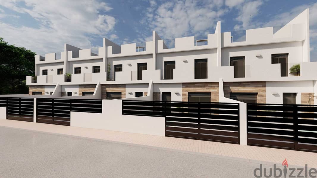 Spain Murcia new townhouses with pool &roof solarium prime location R3 1
