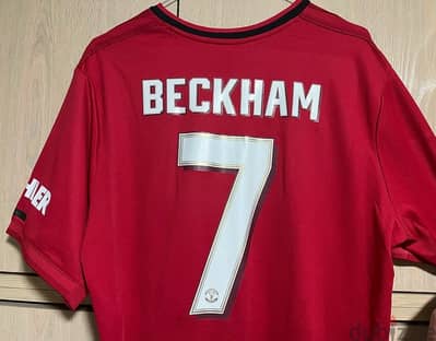 Manchester United Beckham 7  triple historic trophy champions for 10 $