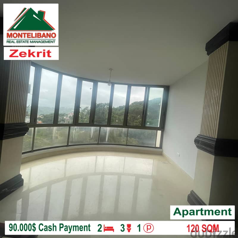 Apartment for sale in Zekrit!!! 3