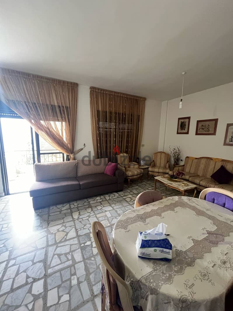 Apartment for sale in ajaltoun 120 sqm 4
