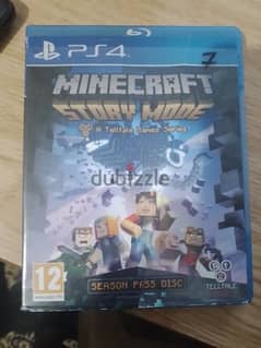 minecraft story mode ps4 disc