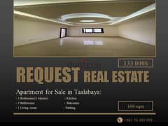 Apartment 160 sqm For Sale In Taalabaya شقة 160 متر للبيع في تعلبايا