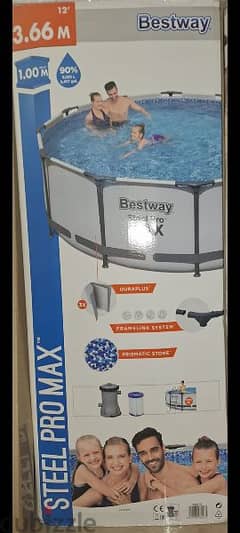piscine with filter just for 100$ 0
