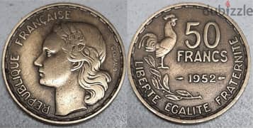 1952 Francaise 50 Francs 0