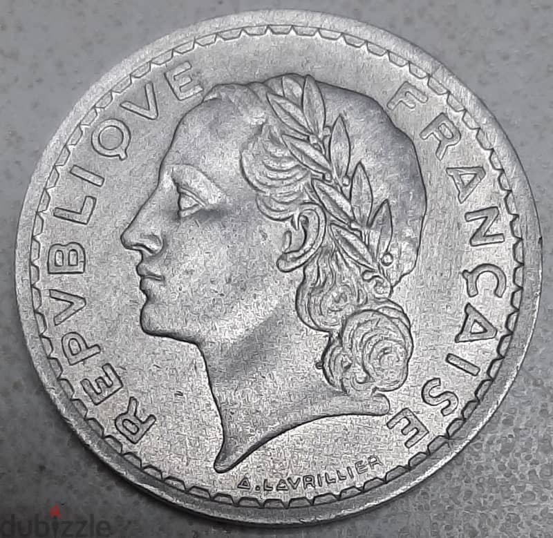 1949  Francaise Repvbliqve- 5 Francs 1