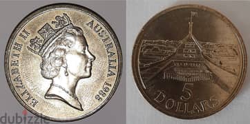 1988 Australian 5 Dollars 0