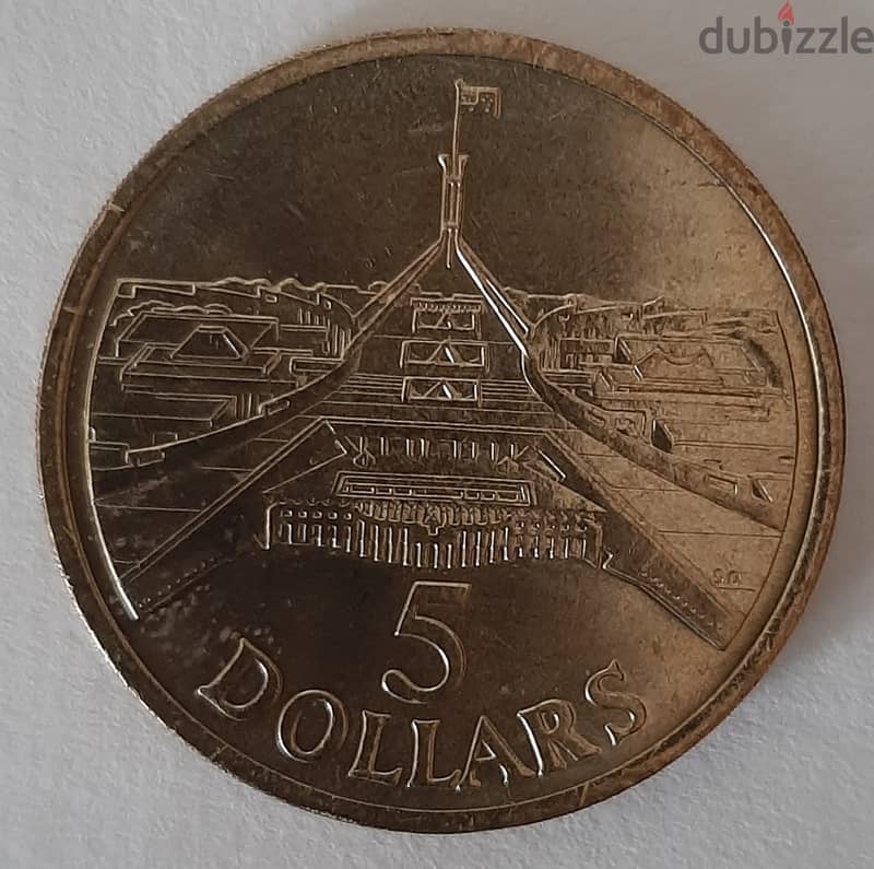 1988 Australian 5 Dollars 2
