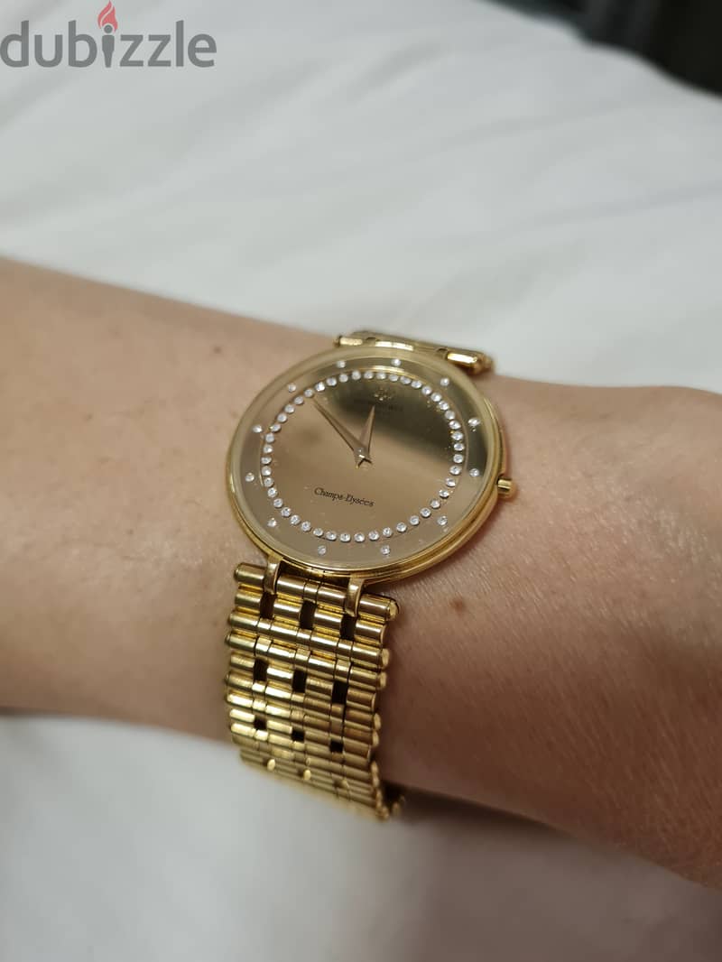 Raymond Weil gold-plated vintage watch 1