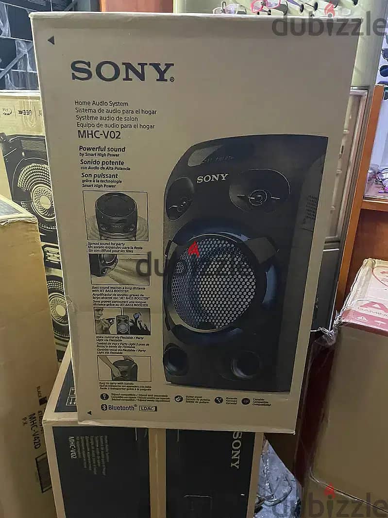 SONY home audio system MHC-V02 0