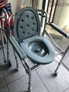 Commode Toilet Seat Chair كرسي للحمام للمريض
