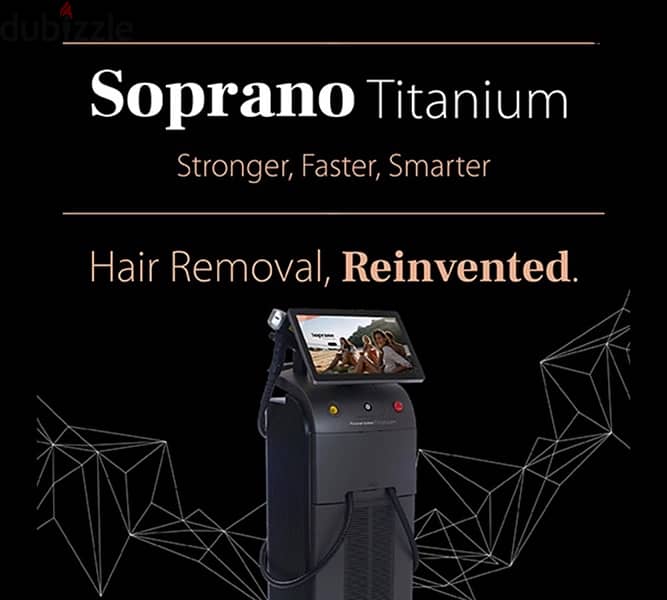 Soprano Ice Titanium Alma Laser Hair Removal Diode+Alex+ND-YAG - Q4D 2