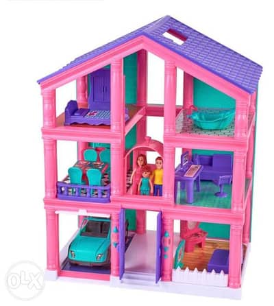 3 story dollhouse