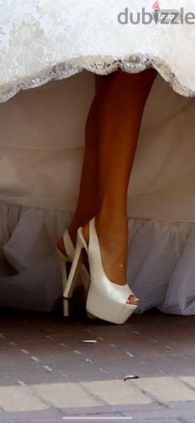 wedding shoes high heels like new 1