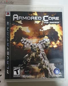 PS3 armored core for answer