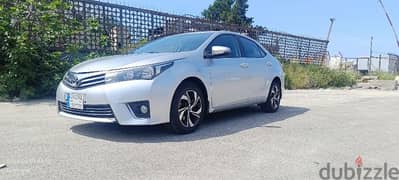 Toyota Corolla 2015 97000 km مصدر شركة company source  Full Option