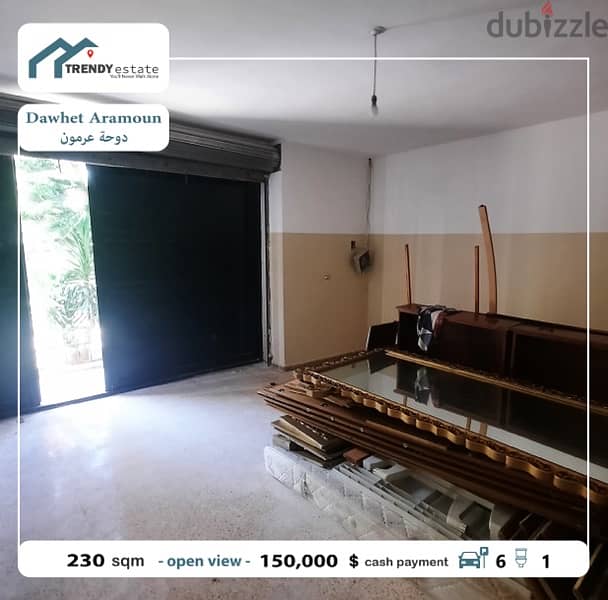 show room for sale in dawhet aramoun صالة عرض للبيع في دوحة عرمون 9