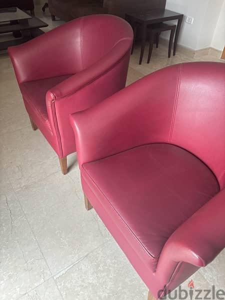 set of 2 armchair 3