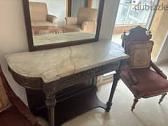 commode with mirror 0