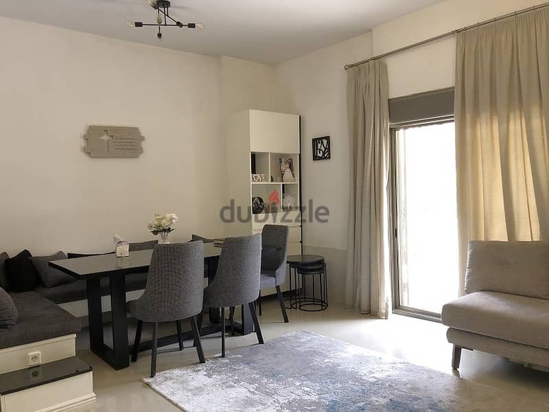 90 SQM Fully Furnished Apartment in Mansourieh, Metn with Terrace 1