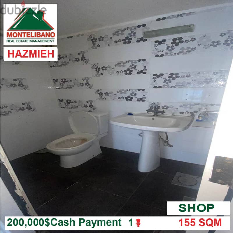 200000$!! Shop for sale located in Hazmieh 3