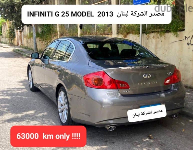 2013 Infinity G25 from RYMCO 63000 km only 3