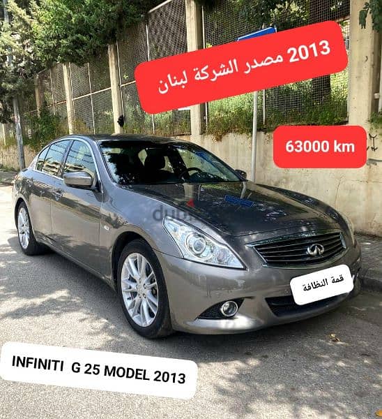 2013 Infinity G25 from RYMCO 63000 km only 7