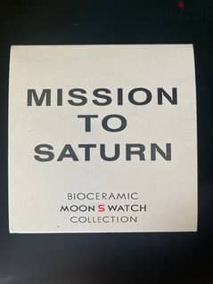 OMEGA x SWATCH Mission to SATURN High Copy 0