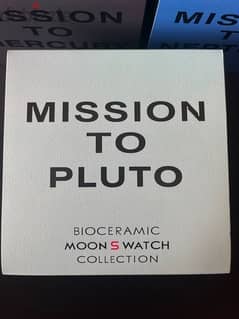 OMEGA x SWATCH Mission to Pluto High Copy 0
