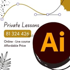 Private lessons for Adobe Illustrator