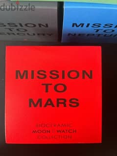 OMEGA x SWATCH Mission to Mars High Copy 0
